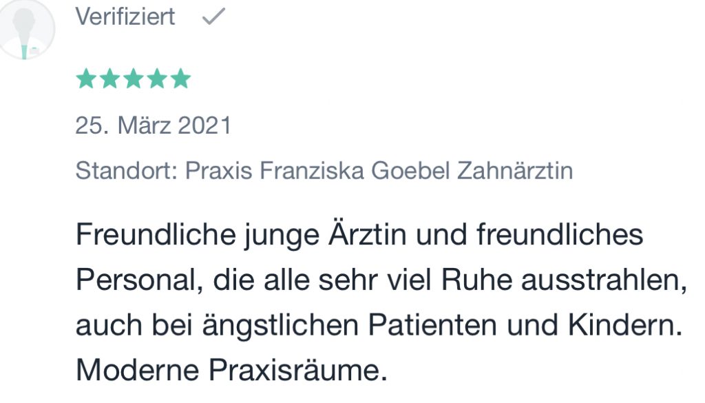 Zahnarztpraxis Franziska Goebel Plettenberg